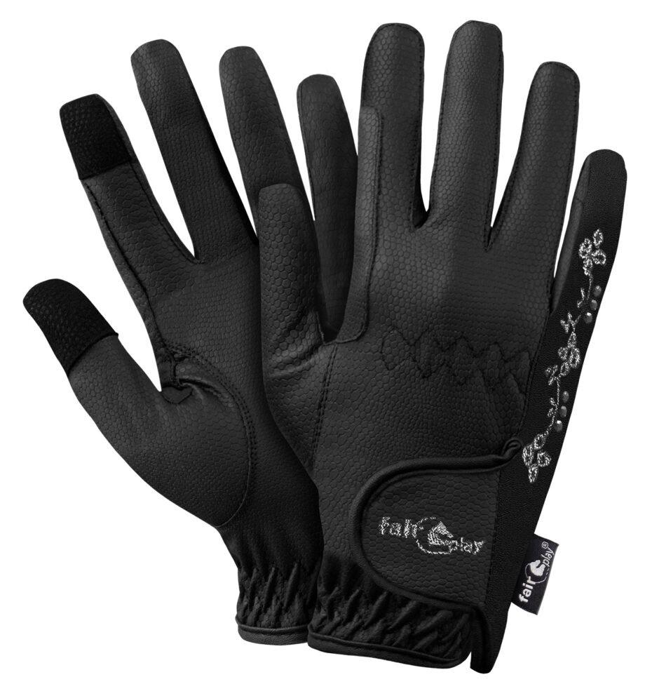 Fairplay Asti Fleur Ridehandsker – Komfort og Touch-funktion!