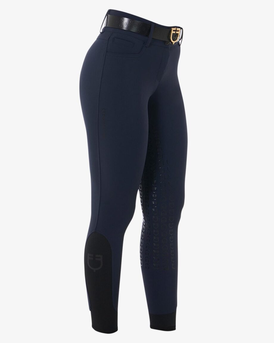 Equestro Ridebukser i Navy – Elegant Ridetøj til Ryttere