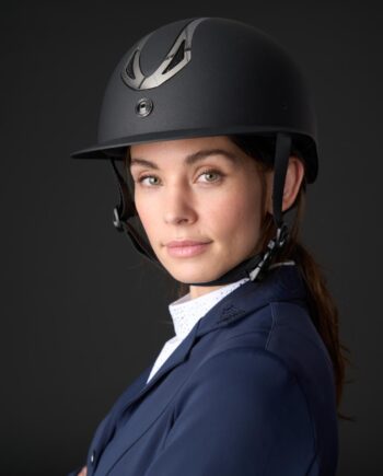 Equipage Titan Ridehjelm – Mat Sort Elegance til Ryttere