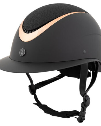 Elegant Theta Plus Ridehjelm med Glittertop – Stil og Sikkerhed