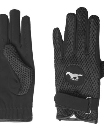 Moderne ridehandsker i imiteret ruskind – Fantastisk tilbud!