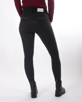 Elegant ridebukser med fuld grip – stil og komfort!