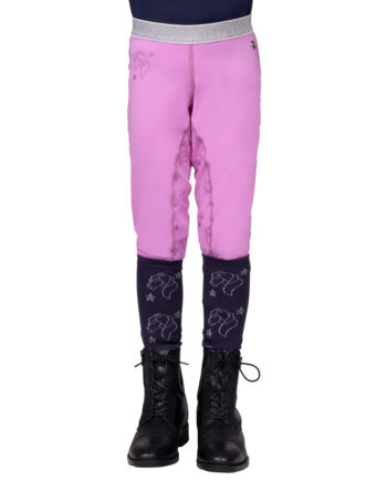 Stilfulde Pink Qhp Gwenn Ridetights – Fantastisk Tilbud!