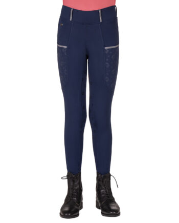 Qhp Jaily Ridetights med Fullgrip – Stilfuld Rabat!