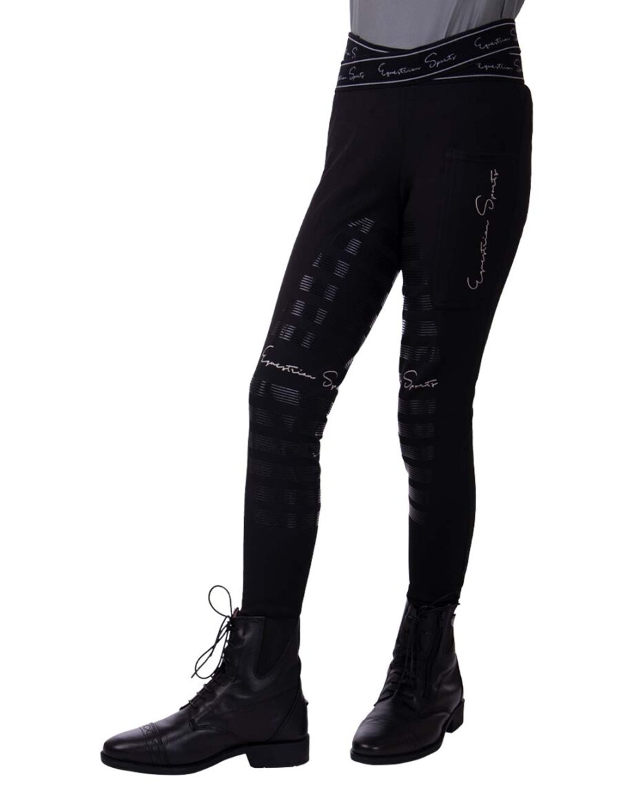 Qhp Karley Vinterridetights med Fullgrip – Fantastisk Tilbud!