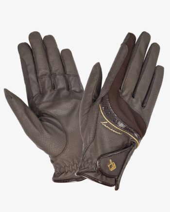 LeMieux Konkurrence Ridehandsker – Elegant Brun Stil