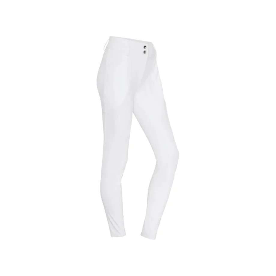 Sporty Hvide Ridebukser til Dame – Catago Rihanna Udsalg