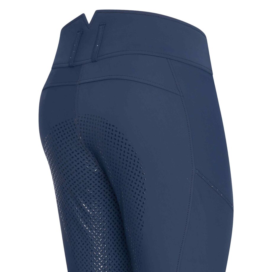 Elegant Navy Ridebukser med Fullgrip – Komfort og Stil