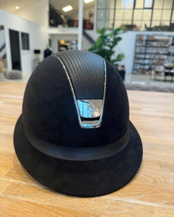 Elegant Samshield Miss Alcantara Ridehjelm til Ryttere