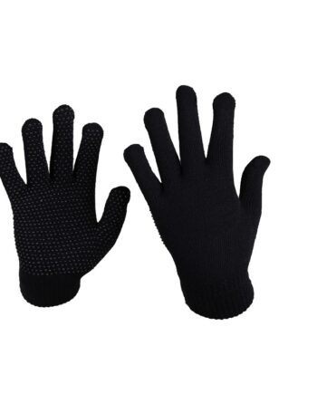 Sort Strikhandske til Voksne – Elegant og Praktisk Accessory