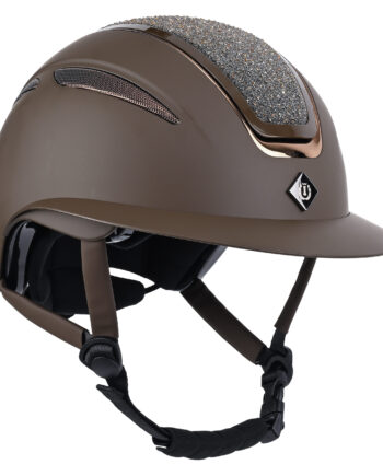 Imperial Riding Olania Deluxe Ridehjelm - Elegant Brun