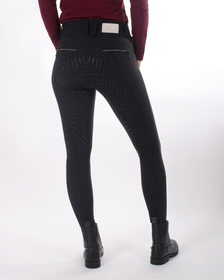 Qhp Ninthe Ridebukser med Full Grip – Komfort til Ryttere