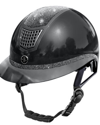 Sort Fairplay Quantinum Eclipse Shiny Ridehjelm Str - Hestezonen  - 5903631077463