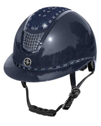 Fairplay Quantinum Eos Shiny Ridehjelm Navy Str - Hestezonen  - 5903631083914