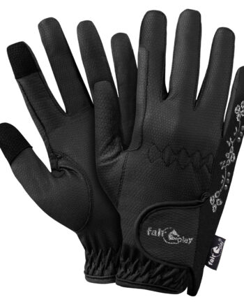 Fairplay Asti Fleur Ridehandsker Str - Hestezonen  - 5903631038495