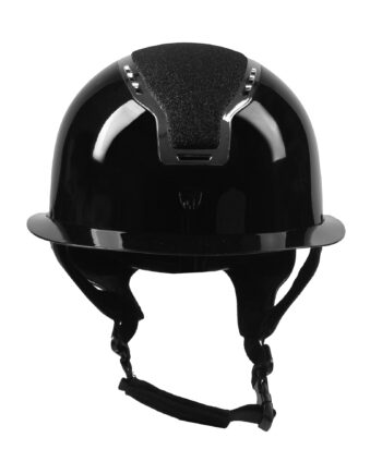 Horka Gaudi Glossy Silver Ridehjelm Str - Hestezonen  - 8718675681869