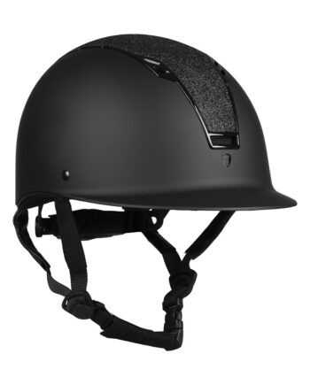 Sort Horka Sparrow Ridehjelm Black Glitter Str - Hestezonen  - 8717791420024