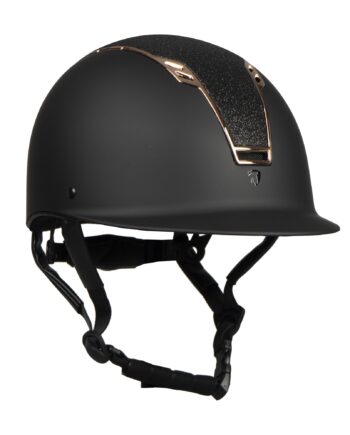Horka Ridehjelm Sparrow Sort Rose - Hestezonen