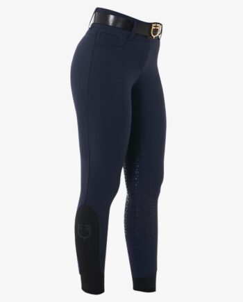 Equestro High Waist Ridebukser Navy Dk36 It40 - Hestezonen  - 8051360686108
