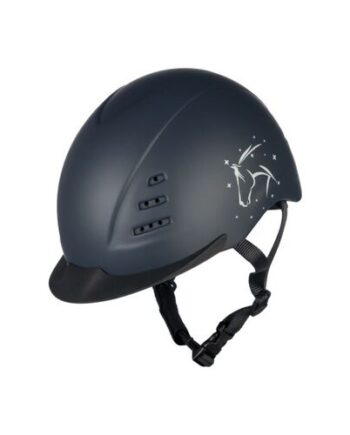 Hkm Kali Junior Ridehjelm Navy - Hkm Hestezonen  - 4057052958441