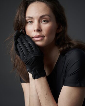 Sort Catago Fir Tech Ridehandsker Ness Black - Catago Hestezonen  - 5701883446989