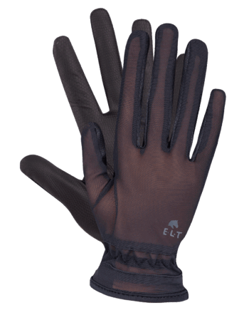 Sort Elt Ridehandske Sunny - Hestezonen