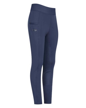 Navy Polo Børn Ridebukser Lotte 140 - Hv-polo Hestezonen  - 8720063537276