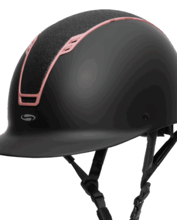 Swing H22 Shine Ridehjelm Mat Rosegold - Swing Hestezonen  - 4057962212022