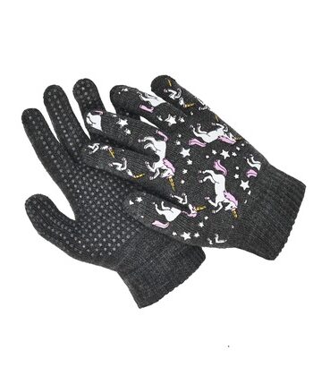 Wahlsten Magic Ridehandsker Med Enhjørninger - Wahlsten Hestezonen  - 6438040021084