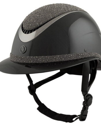 Sort Theta Dazzling Ridehjelm Str - Hestezonen  - 8720782126027
