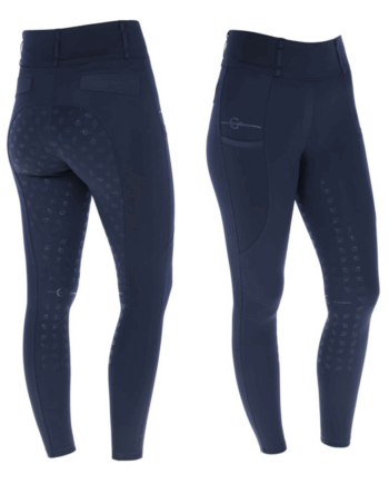 Covalliero Highwaist Ridetights Navy - Hestezonen