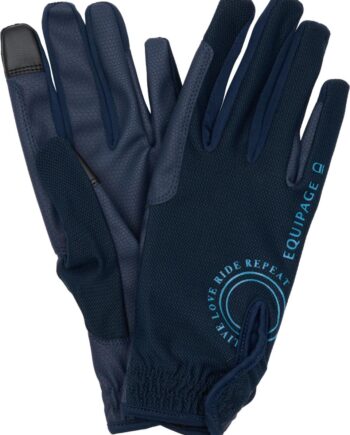 Equipage Terina Mesh Ridehandsker Str - Hestezonen  - 5701883475491