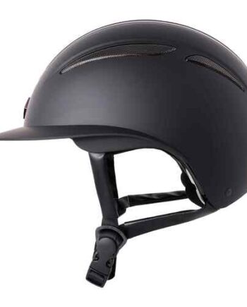 Sort Imperial Riding Olania Deluxe Ridehjelm 61cm - Imperial Riding Hestezonen