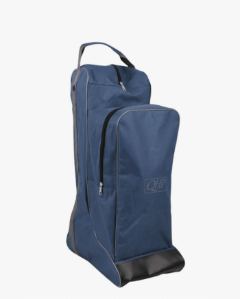 Qhp Combi Støvletaske Med Plads Til Ridehjelm - Hestezonen