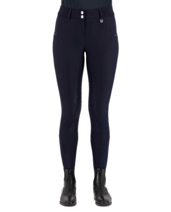 Polo Miranda Ridebukser Fullgrip Winter Navy Navy - Hv-polo Hestezonen  - 8720063576015