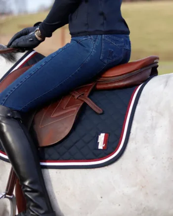 Dark Denim Kingsland Dame Ridebukser Kayce - Kingsland Hestezonen  - 7037430101154