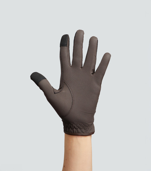 Premier Equine Metaro Junior Ridehandsker Brun - Premier Equine Hestezonen - 0716252357969