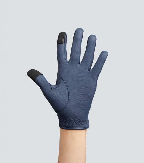 Premier Equine Metaro Junior Ridehandsker Navy - Premier Equine Hestezonen - 0716252357921