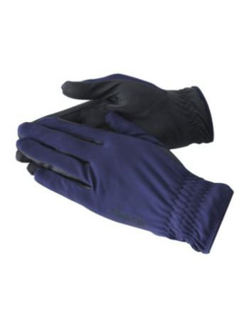 Junior Ridehandske Danna 12år Navy - Wahlsten Hestezonen  - 6438040007521